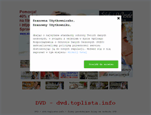 Tablet Screenshot of dvd.toplista.info