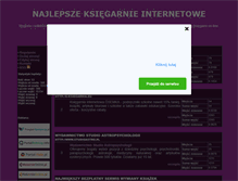 Tablet Screenshot of ksiegarnie.toplista.info