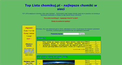 Desktop Screenshot of chomikuj.toplista.info